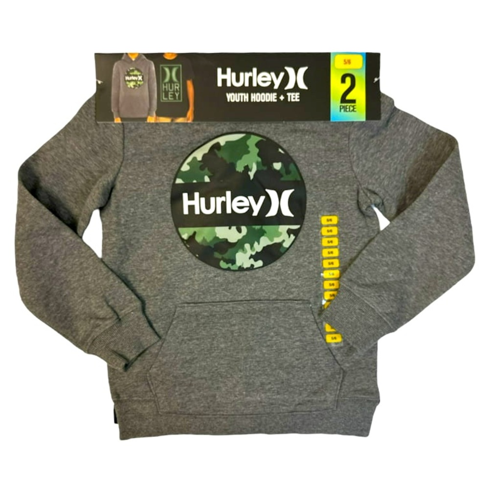 Hurley Youth Hoodie and T-Shirt Streetwear, Youth 18-20, NWT